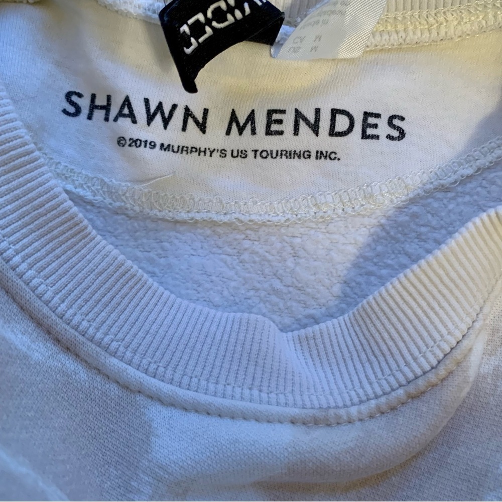 Shawn Mendes Tan Tie Dye Crewneck Sweatshirt Women’s Size Medium - Picture 5 of 8